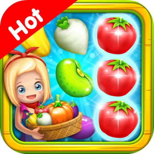 Match 3 Fruit Ice Adventure icon