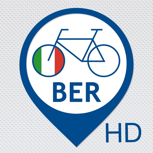 Berlino guida giro della città in bicicletta: Tour GPS Multimeda guidata video audioguida senza internet Mappa Offline - HD icon