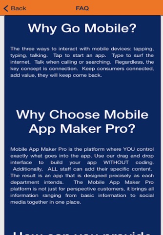 Mobile App Maker Pro screenshot 2