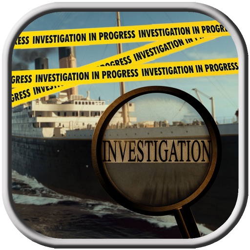 Titanic Investigation - Titanic Ship Detective Agent Icon