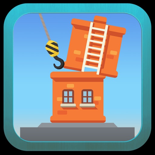 Tower Game. Build Tower. icon