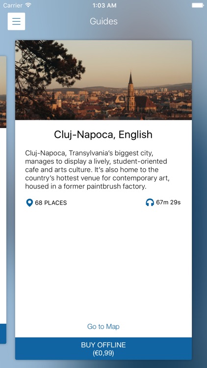 nguide: Audio Guide & Offline City Maps - Cluj-Napoca