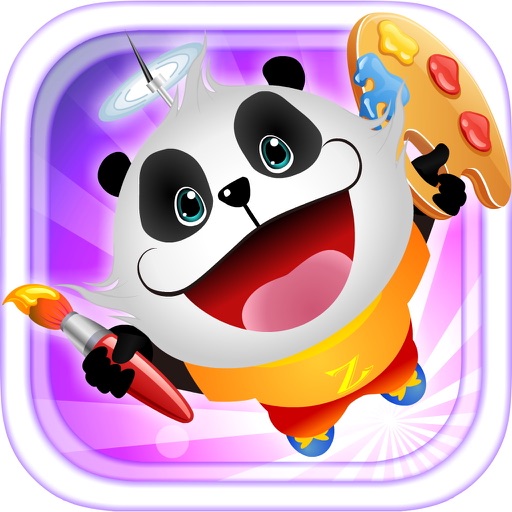 Panda Expression Painting iOS App