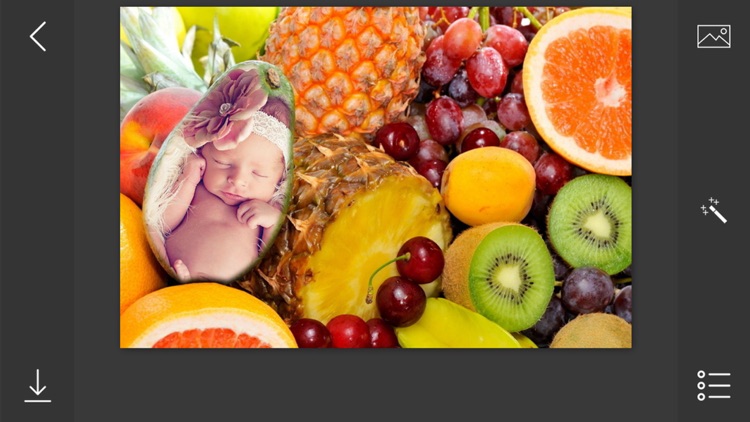 Fruit Photo Frames - make eligant and awesome photo using new photo frames