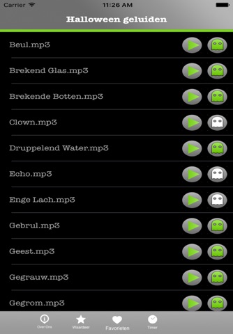 Halloween geluiden screenshot 4