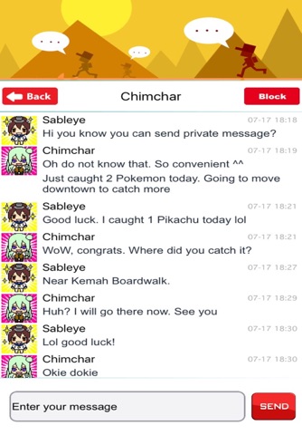 Chat for Pokemon Go - Pika Chat screenshot 4
