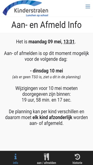 De overblijf Aan- en Afmelden(圖2)-速報App