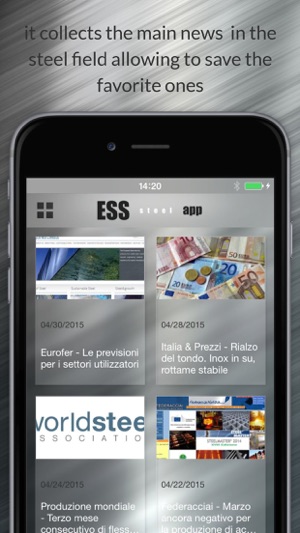 ESS steel App