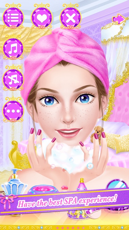 Princess Makeover Date: Beauty Spa and Dress Up Game For Kids screenshot-4