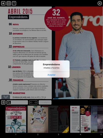 Скриншот из Emprendedores Revista