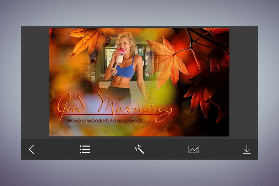Good Morning Photo Frames - Instant Frame Maker & Photo Editor screenshot 4