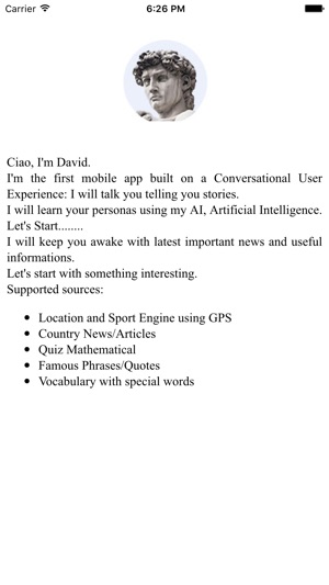 David: Your Personal Teacher and News Vo