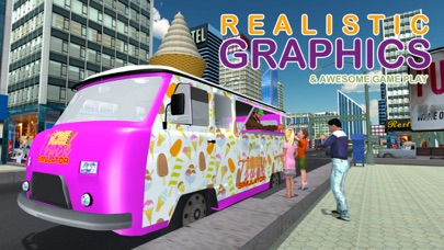 Ice Cream Truck Simulator – Crazy lorry driving & parking simulation game 1.0 IOS -