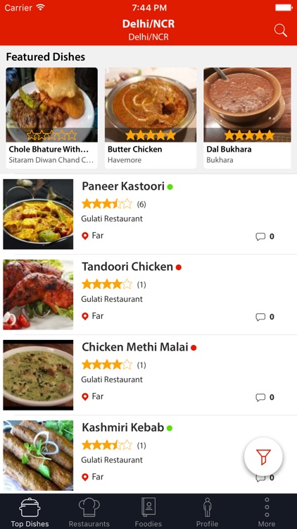 Foodie - Find Best Dishes