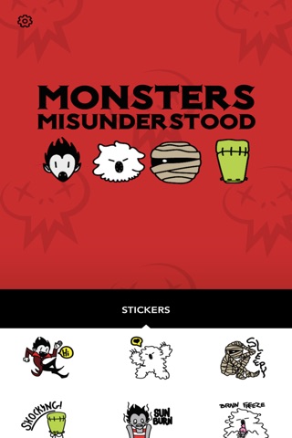 Monsters Misunderstood Emoji screenshot 2