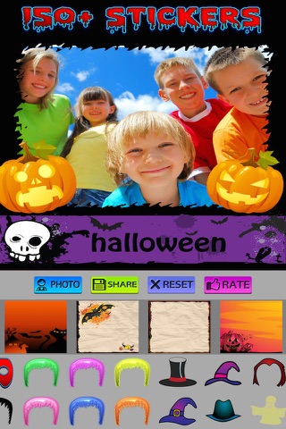 Halloween Photo Frames and Stickers screenshot 3