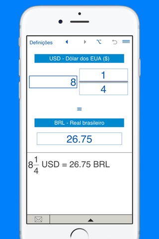 US Dollar to Brazilian Real and Brazilian Real to Dollar US price and currency converter screenshot 4