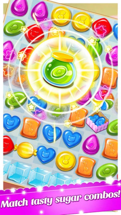 Sugar Yummy Blast - 3 match puzzle crush game