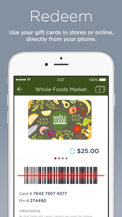 Gyft - Buy, Send, Upload & Manage Gift Cards screenshot-3