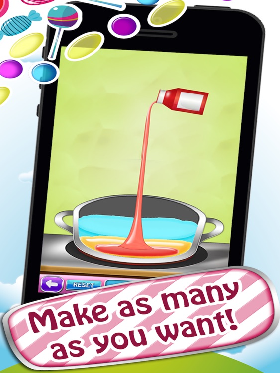 Candy floss dessert treats maker - Satisfy the sweet cravings! iPad paid version