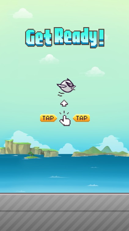 Flappy Summer Edition - Remake of Impossible Bird Game