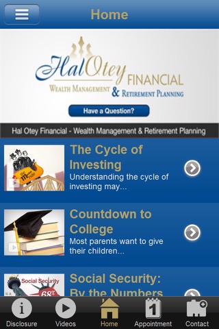 Hal Otey Financial screenshot 2