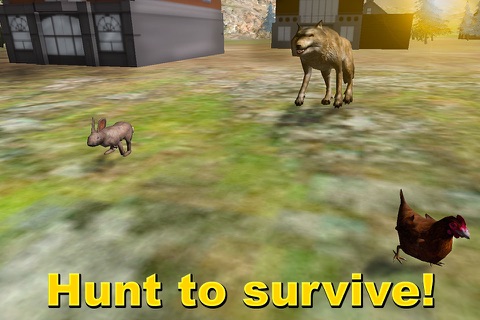 Wild Wolf Survival Simulator 3D Full screenshot 2