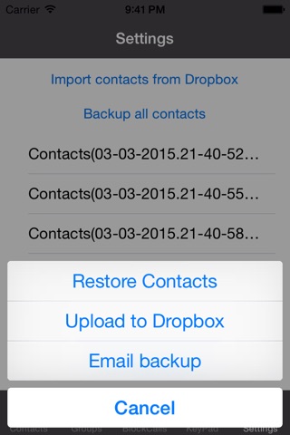 XContact - Stop Spam,Block Call & SMS,Backup and Restore Contact screenshot 3