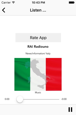 Radio Italia Live Stream screenshot 3