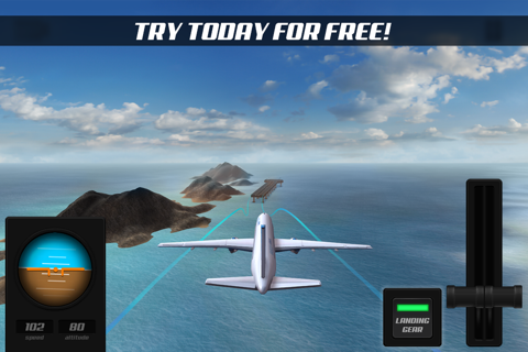 Airplane Alert Extreme Landing 3D screenshot 4