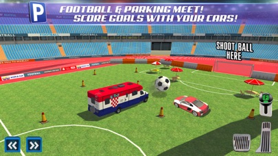 Soccer Stadium Sports Car & Bus Parking Simulator 3D Driving Simのおすすめ画像1