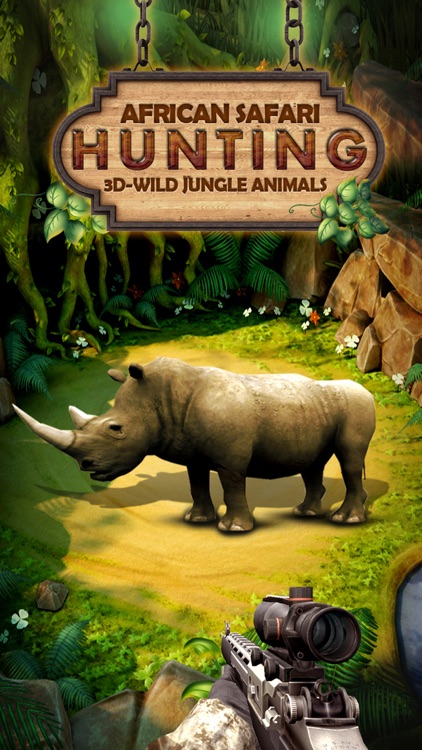 African Safari Hunting 3D-wild jungle animal