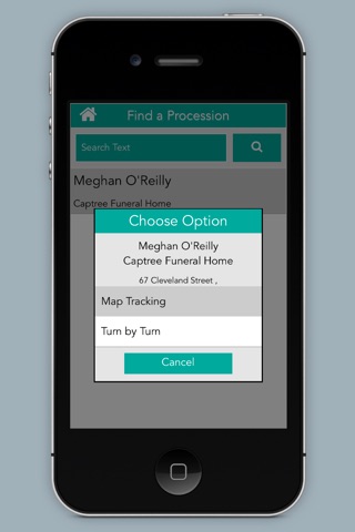 FUNERAL NAV - motorcade app screenshot 3