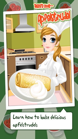 Tessa’s cooking apple strudel –  學習如何烤你的黑森林Apple Strudel在這個烹(圖1)-速報App