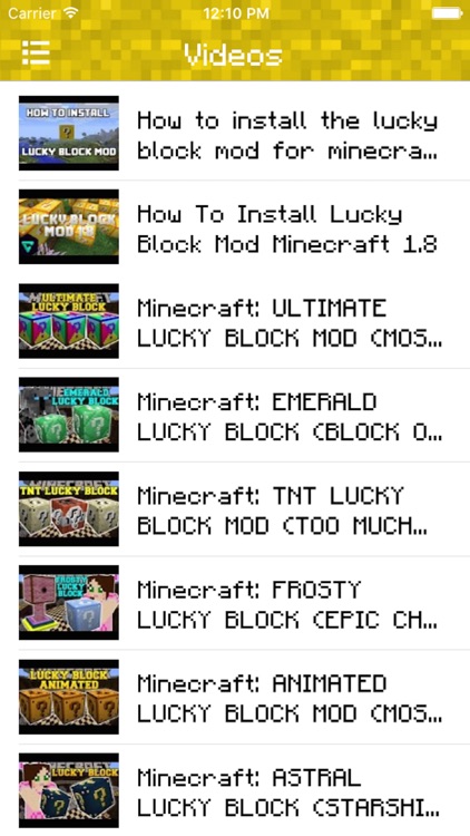 Lucky Block Mod for Minecraft PC Edition - Pocket Guide screenshot-3
