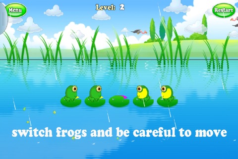 Frog jump Frog Switch screenshot 2