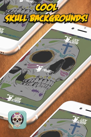 Sugar Skull Wallpaper – Day of the Dead Picture.s for Home and Lock Screen screenshot 4