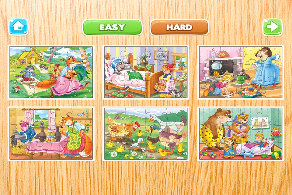 Fables Jigsaw Puzzle Games Free - Who love educational memory learning puzzles for Kids and toddlers screenshot 3