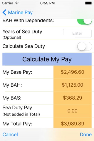 Marine Pay screenshot 3