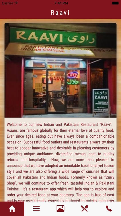 Raavi Restaurant SF