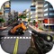 Motorcycle speed racing 3d-  Race your Moto Bike in heavy traffic collecting booster power ups on Risky Roads.