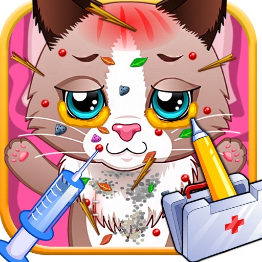 Cat Care Hospital - Pet Doctor Clinic for kids Free icon