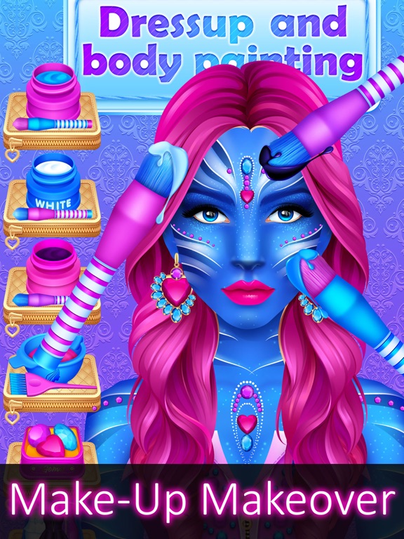 【图】Top Model Makeover – Dressup, Makeup & Kids Games(截图3)