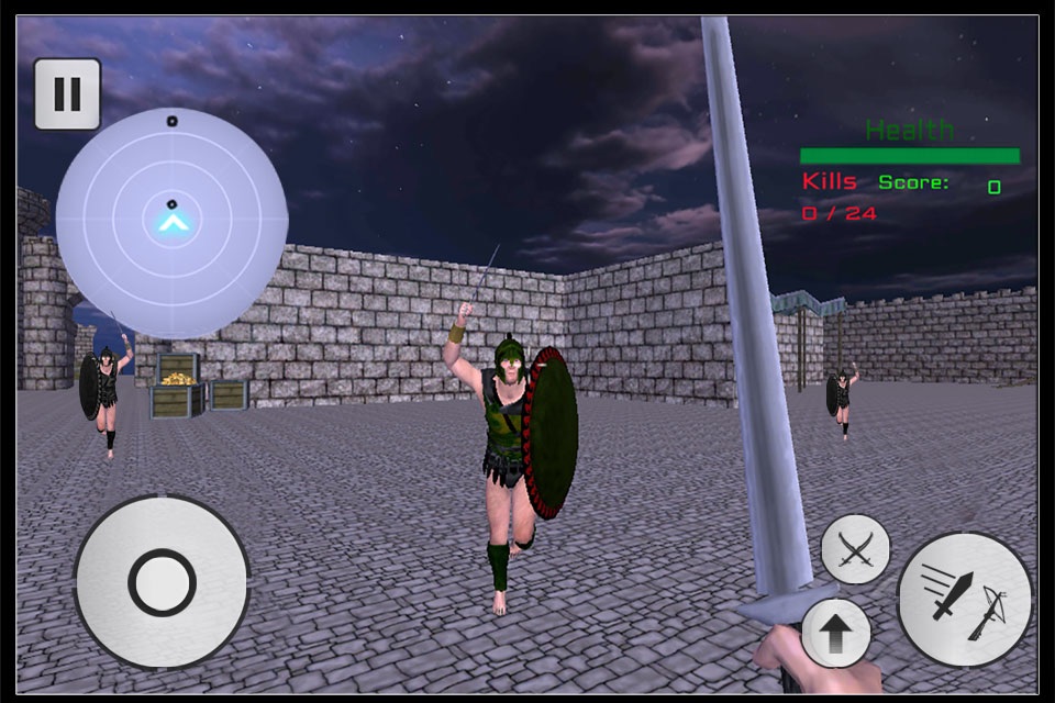 Warrior Fury Knight - Castle Defense screenshot 4