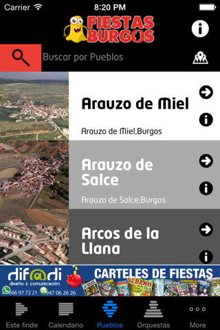 Fiestas Burgos screenshot 2