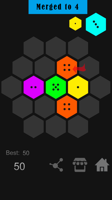 How to cancel & delete Beyond Merged - Hex Puzzle Game from iphone & ipad 3