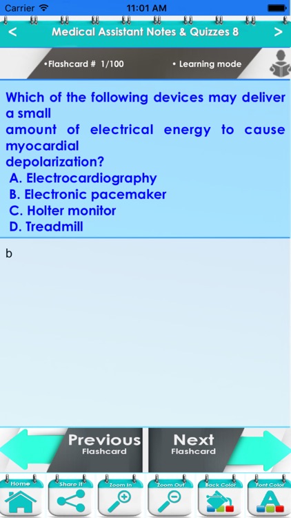 Medical Assistant Exam Review App/ 2300 Flashcards Study Notes - Terms, Concepts & Quiz screenshot-3