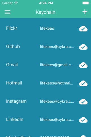 Lifekees Password Manager screenshot 3