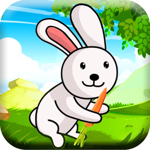 Hungry Baby Bunny Adventure Rabbit Run Icon