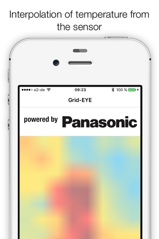 Grid-EYE - Visualize temperature data screenshot 3